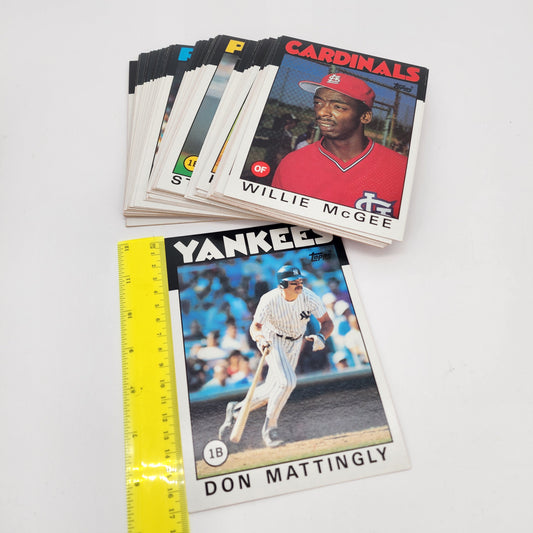 Oversized Baseball Cards! Full Set Yankees, Red Sox, and More!