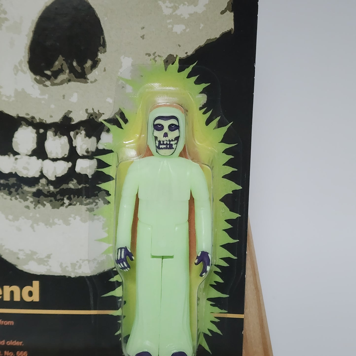 The Fiend Figure Glow in the Dark Super 7 ReAction MISFITS Remco Crimson GhostSuper