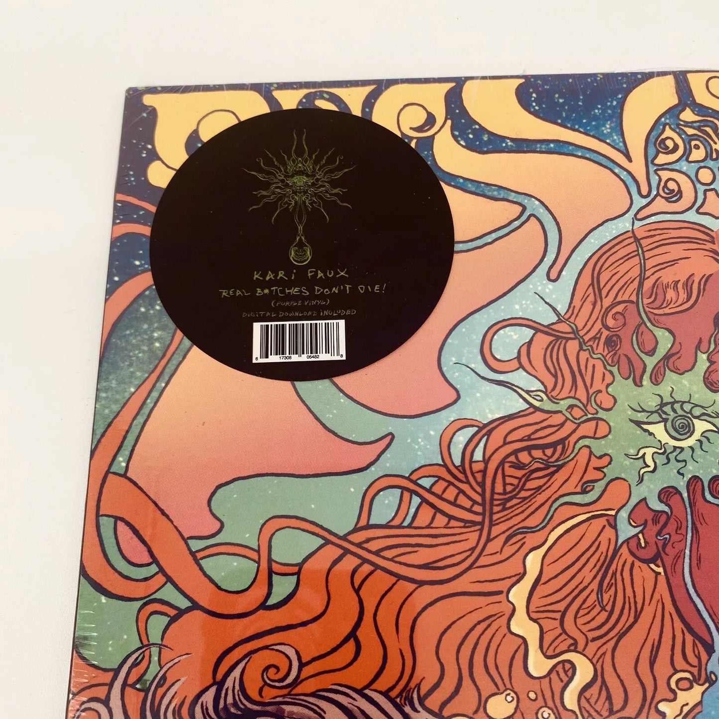 KARI FAUX REAL BITCHES DON'T DIE NEW LP Purple Colored Vinyl NEW SEALED