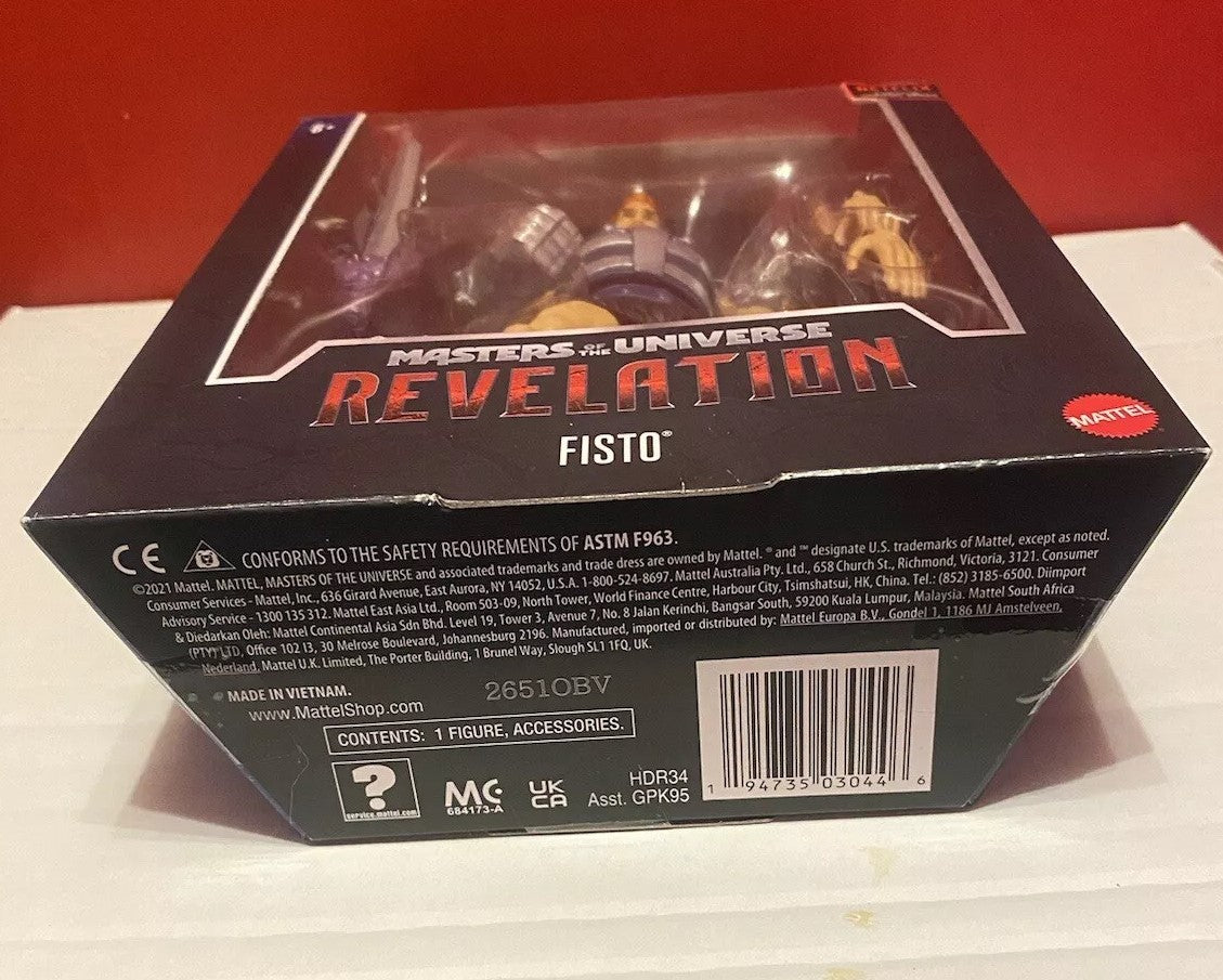 Masterverse Fisto Mattel Masters of the Universe Action Figure Revelation New