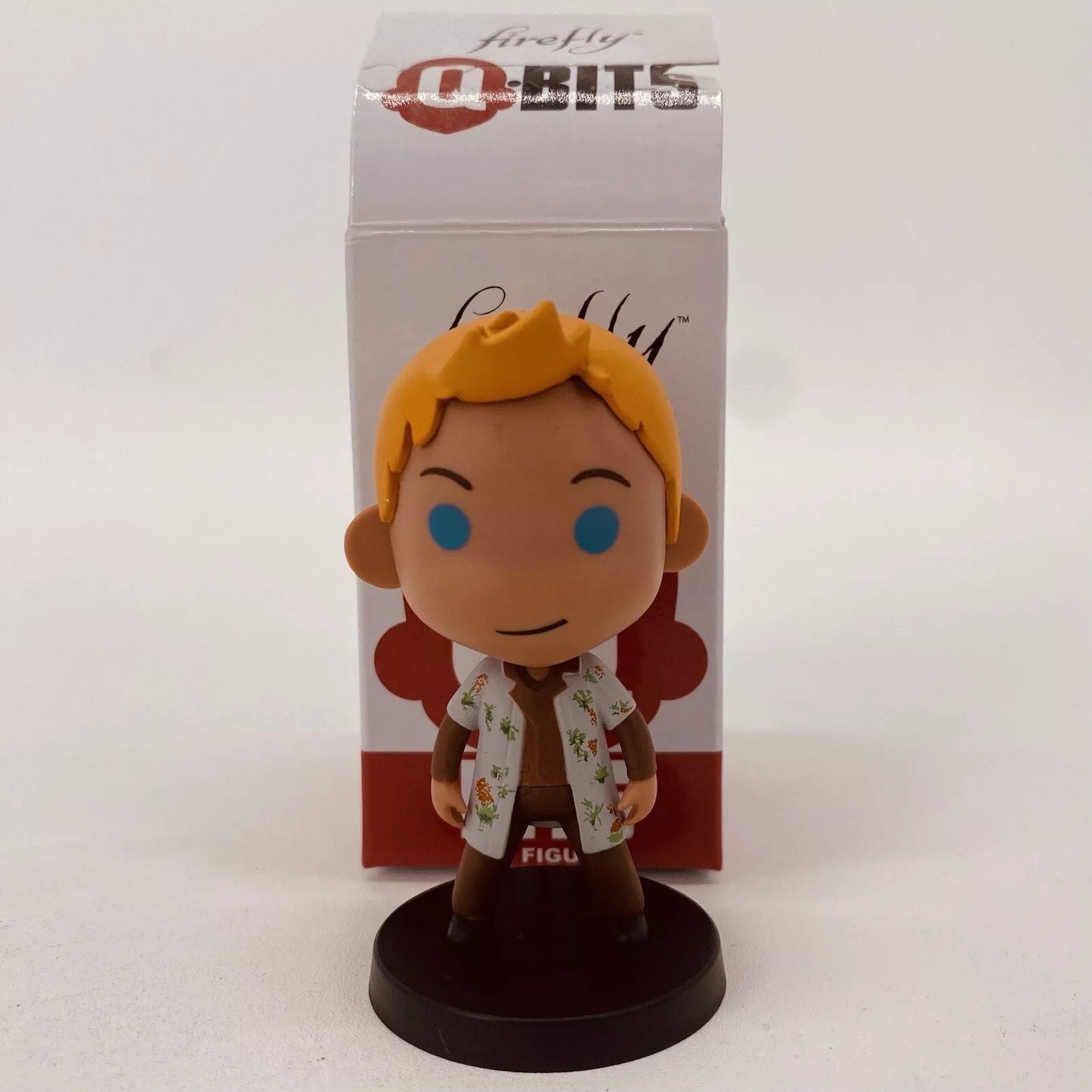 Firefly Hoban Washburne Q-bits S2 Figure By QMX Loot Crate Cargo Crate Serenity