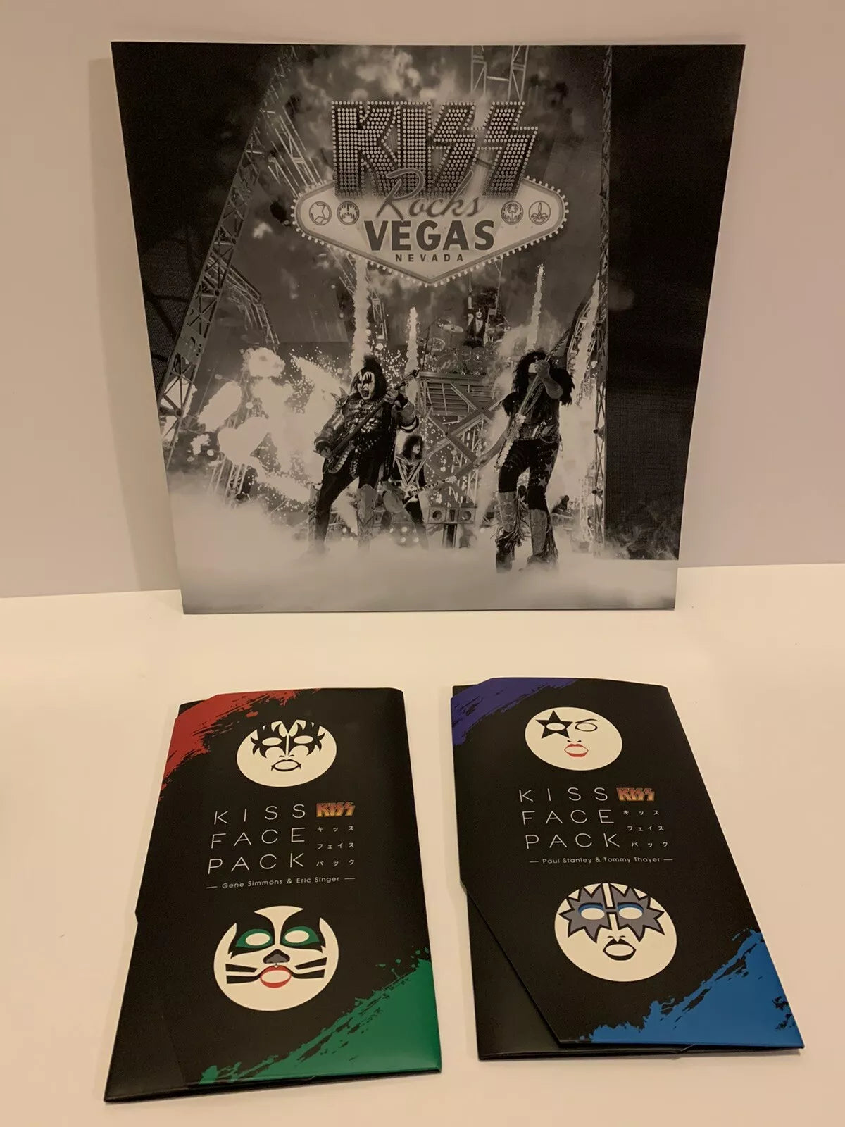 KISS ROCKS VEGAS LIMITED SUPER PREMIUM Blu-ray Box 500 Set 2016 No Hoodie/Book