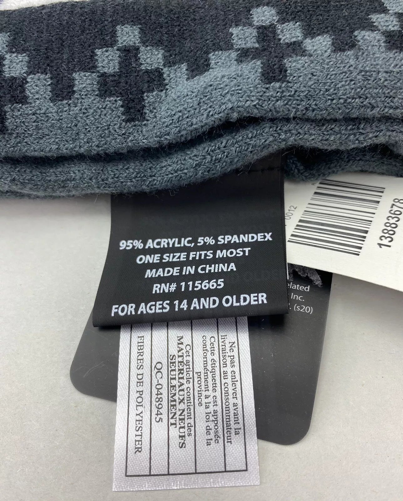 Harry Potter SCARF The Deathly Hallows New from Hot Topic Daniel Radcliff