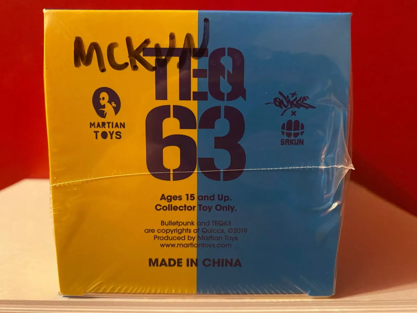 KunCat TEQ63 (Sealed) Sakun McKun Martian Toys Quiccs 2019 Bulletpunk