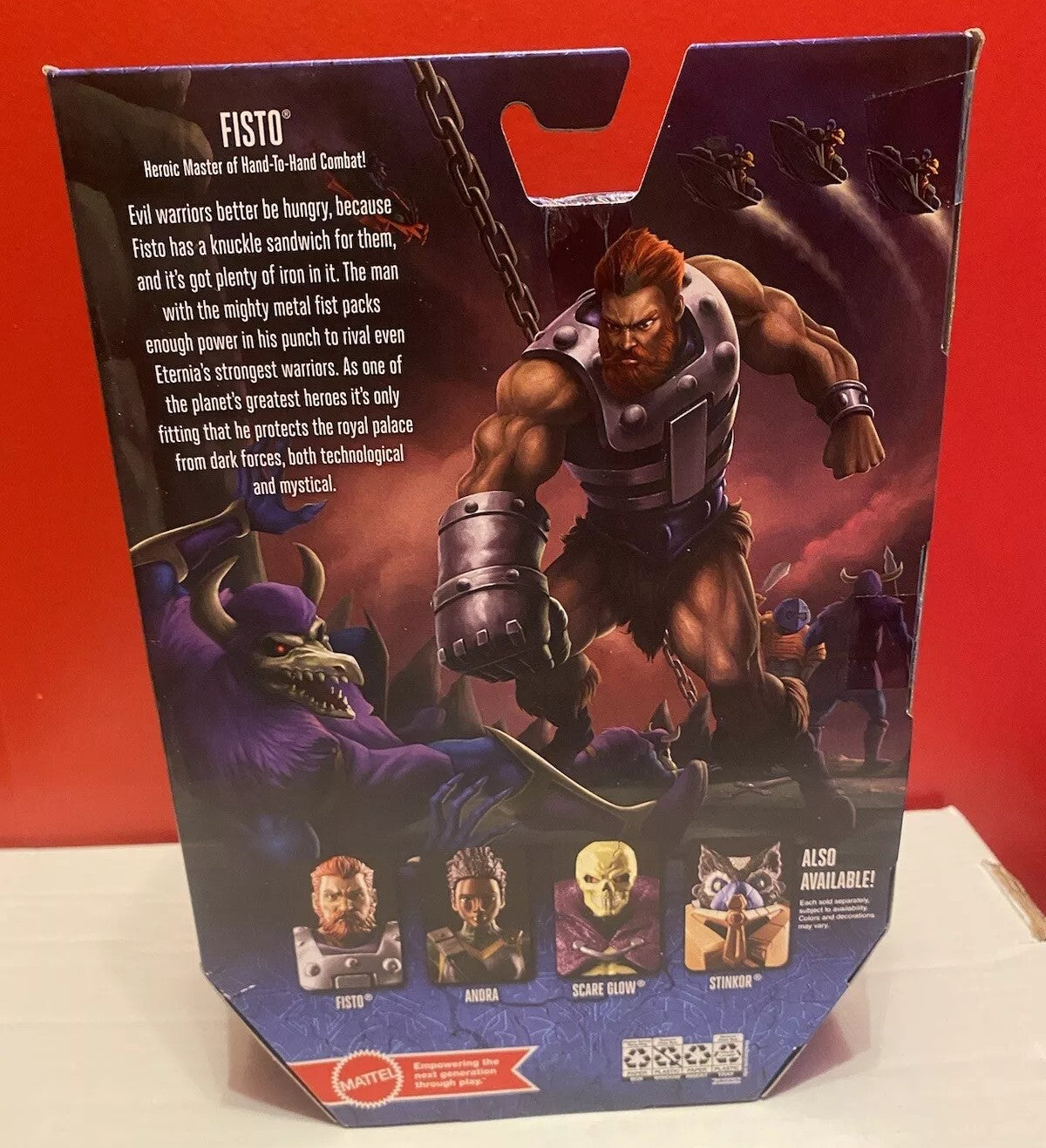 Masterverse Fisto Mattel Masters of the Universe Action Figure Revelation New