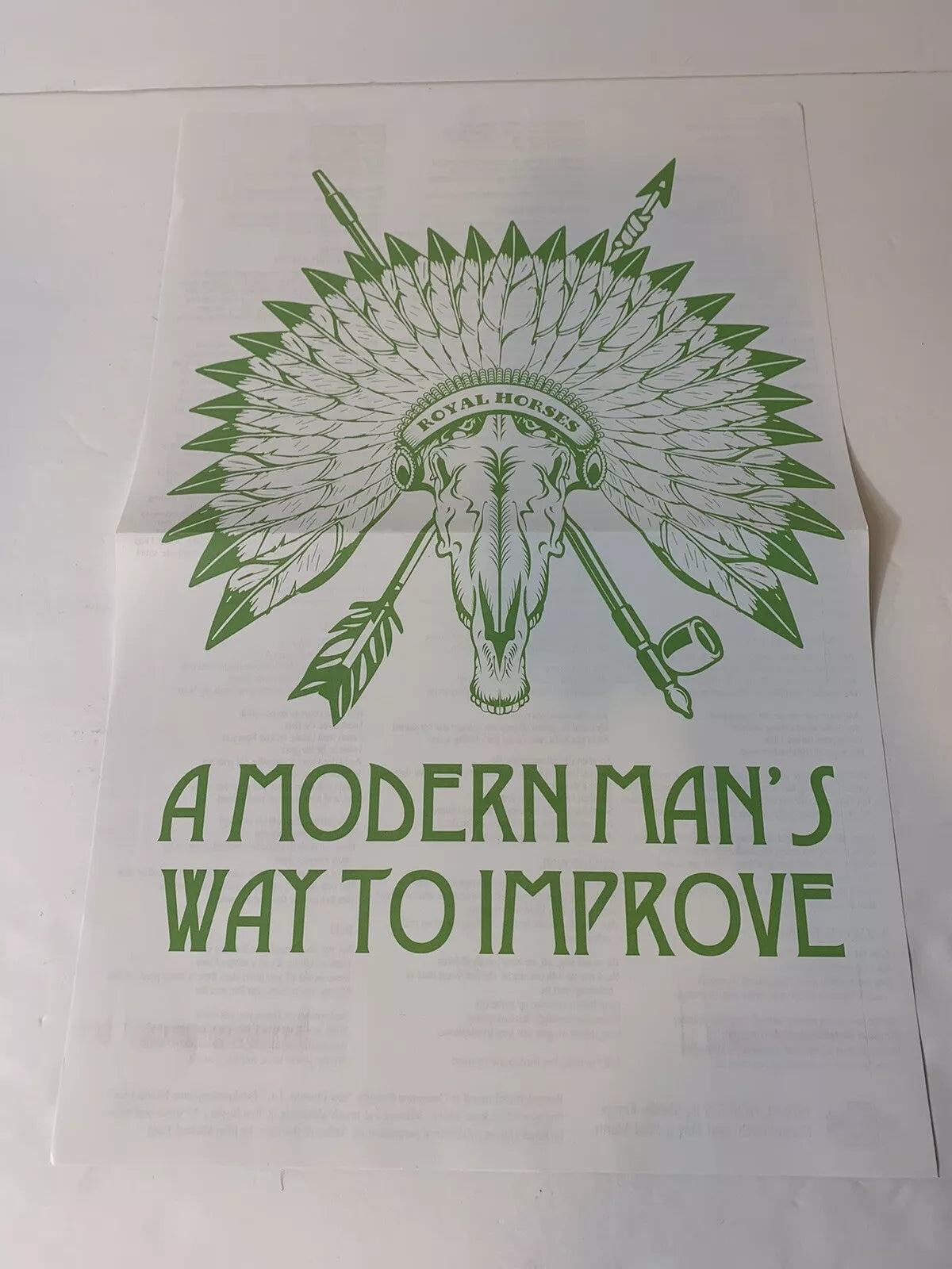 RSD 2020 Royal Horses BAND SIGNED 180 gram A Modern Man’s Way To improve Vinyl