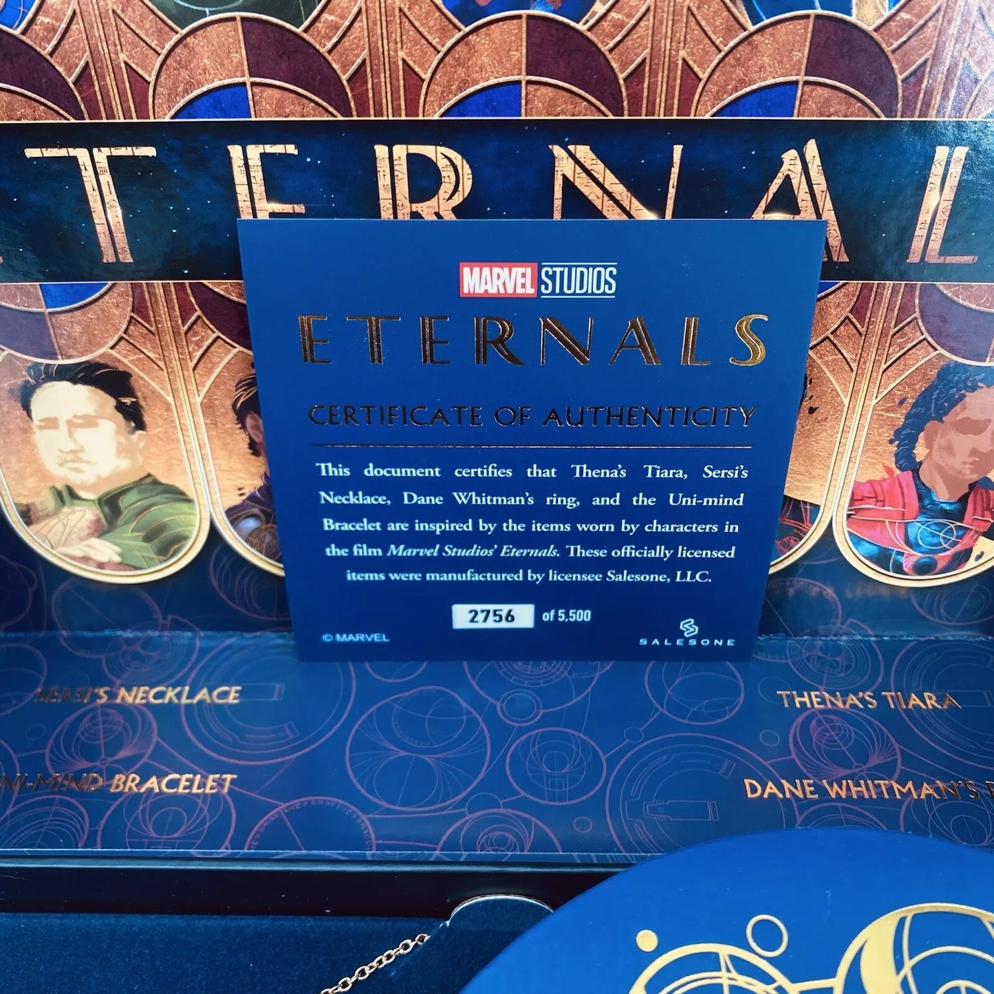 Marvel Eternals Jewelry Collection Gift Box by Salesone #2,756 of 5,500 NEW