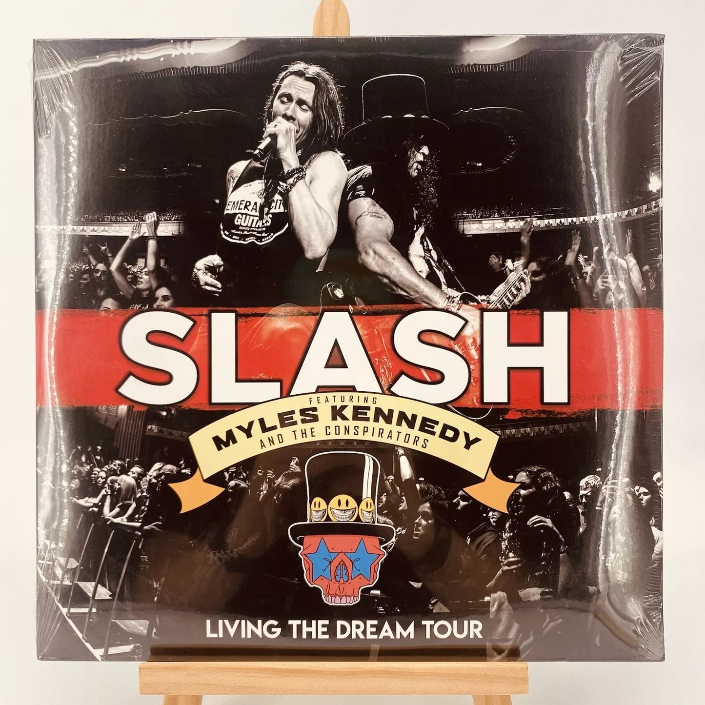 SLASH LIVING THE DREAM TOUR RED TRIPLE 180 GRAM VINYL GUNS N ROSES SEALED 2019