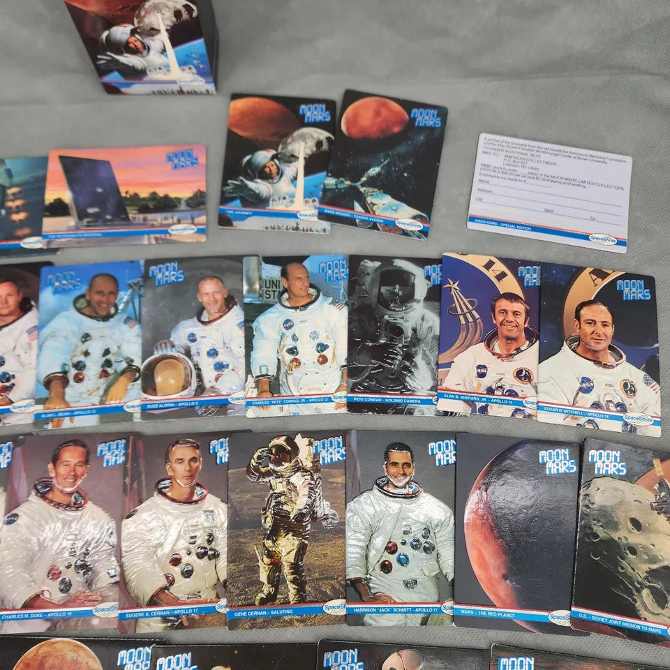 1991 Space Ventures Moon Mars Card Pack Special Edition