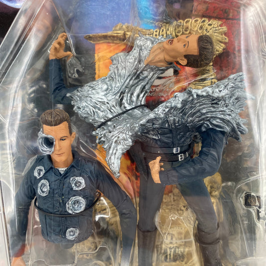 T-1000 Terminator T2 Movie Maniacs 4 Action Figure 2001 Todd McFarlane Toys NEW