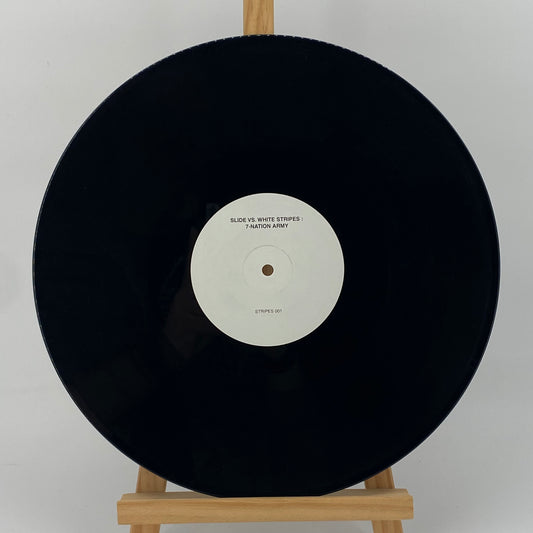 Slide vs. The White Stripes - Seven Nation Army HOUSE WHITE LABEL 12" Vinyl
