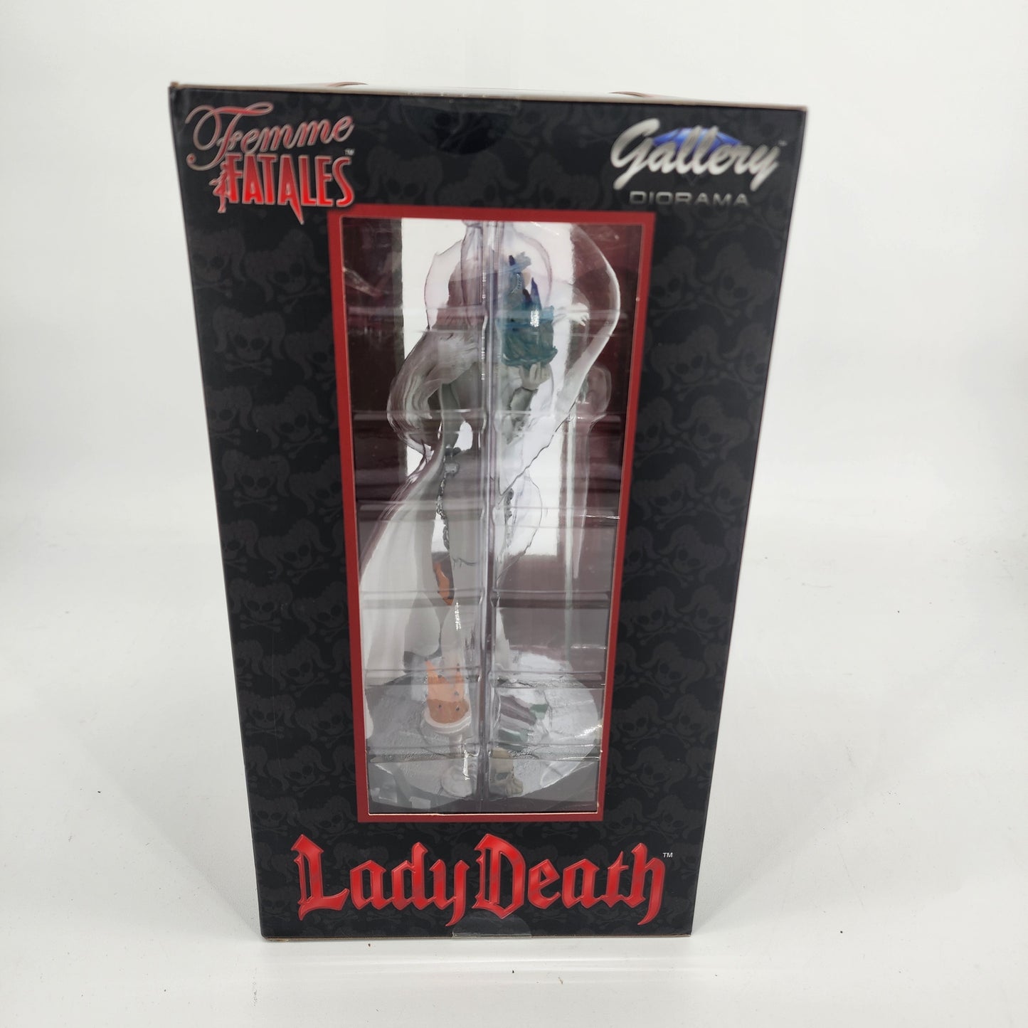 LADY DEATH: Femme Fatales PVC Platinum Ed. Diamond Select Toys #041/200 NSIB