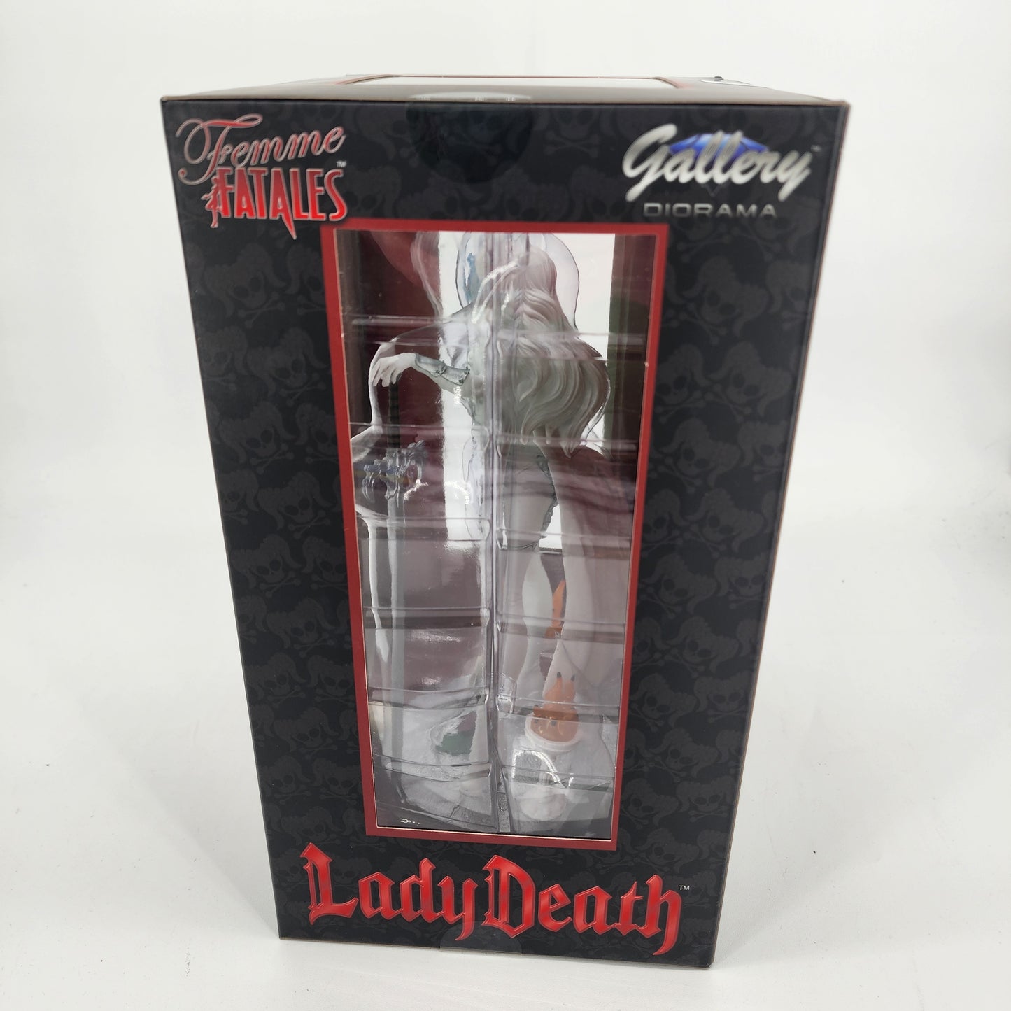 LADY DEATH: Femme Fatales PVC Platinum Ed. Diamond Select Toys #041/200 NSIB