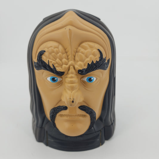 Micro Machines Star Trek Worf Klingon Head Playset Galoob 1997