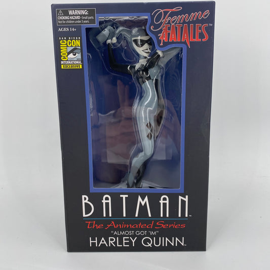HARLEY QUINN B&W FEMME FATALES SDCC EXCLUSIVE '15 BATMAN ANIMATED #1788 Of 4000