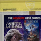 White Widow #2 Graded 9.6 Comic Book CBCS Signed B&W Virgin Cover Sam Se La Rosa