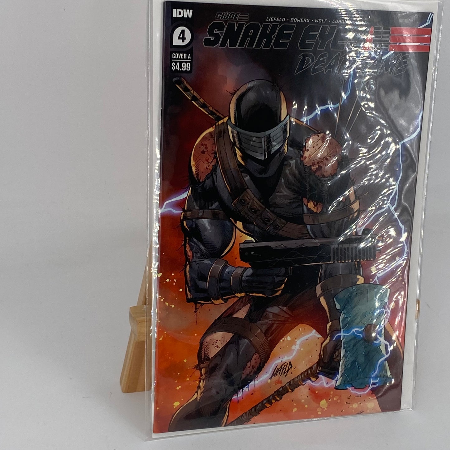 GI Joe Snake Eyes Dead Game Comic Books IDW 1-5 All Cover A & B Complete Run