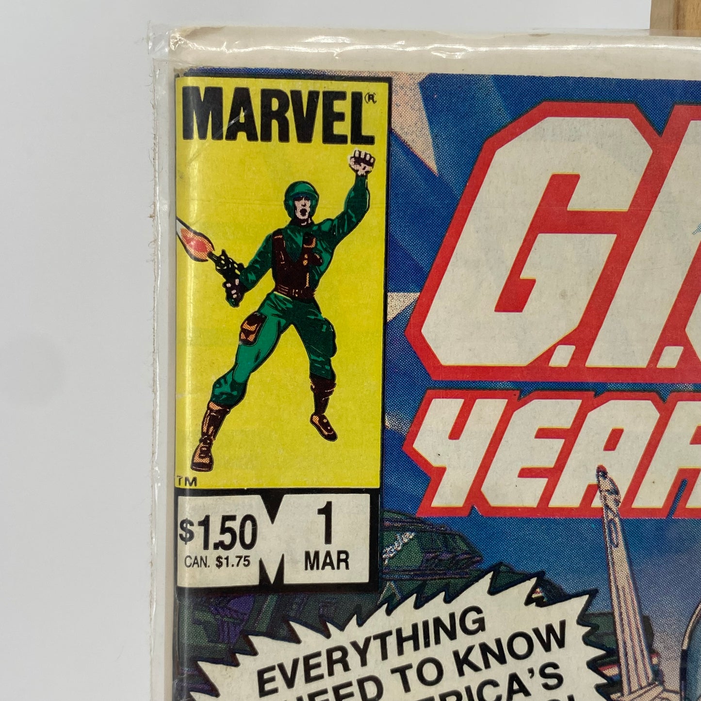 GI JOE YEARBOOK #1 2 3 4 1985 Marvel Complete Set 4 Comic Book Lot