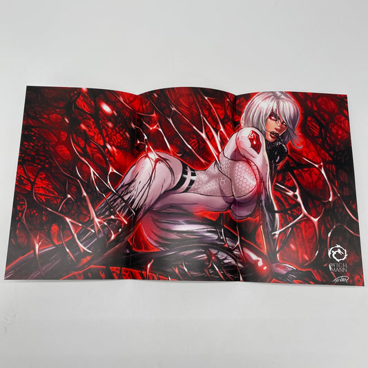 White Widow 10" x 18" Poster #2 Kickstarter Exclusive NEW Comic Book Trifold