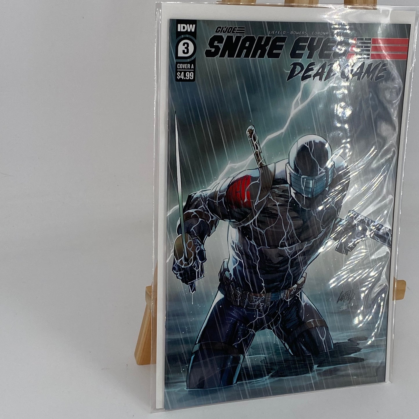 GI Joe Snake Eyes Dead Game Comic Books IDW 1-5 All Cover A & B Complete Run