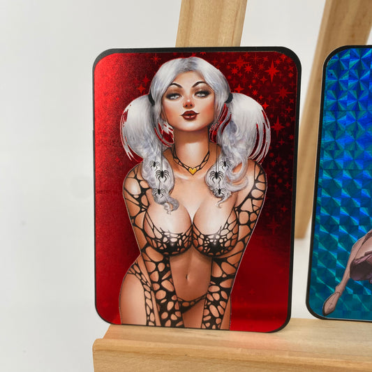 White Widow Collectible Foil Card Set of 3 Kickstarter Exclusive NEW Comic Book