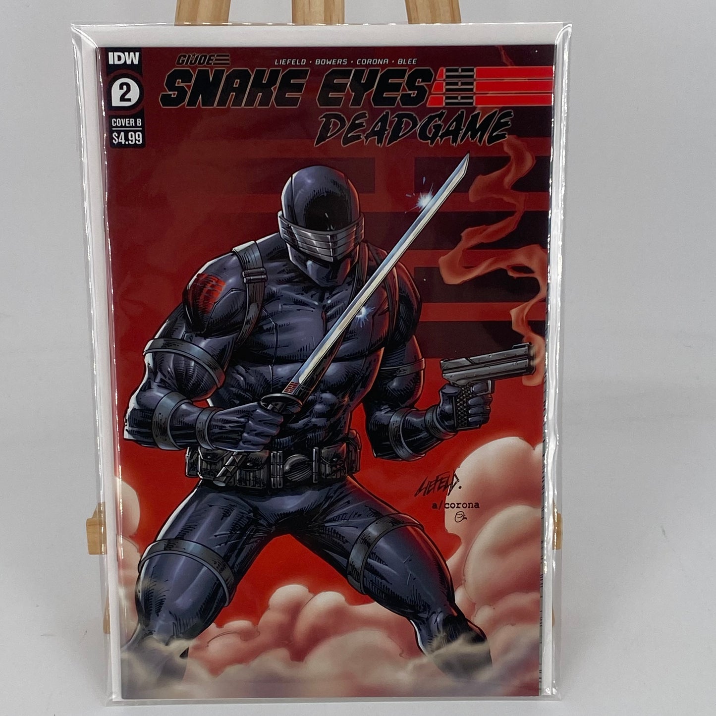 GI Joe Snake Eyes Dead Game Comic Books IDW 1-5 All Cover A & B Complete Run
