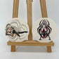 White Widow Cardboard Coaster Set of 2 Kickstarter Exclusive NEW Comic Book