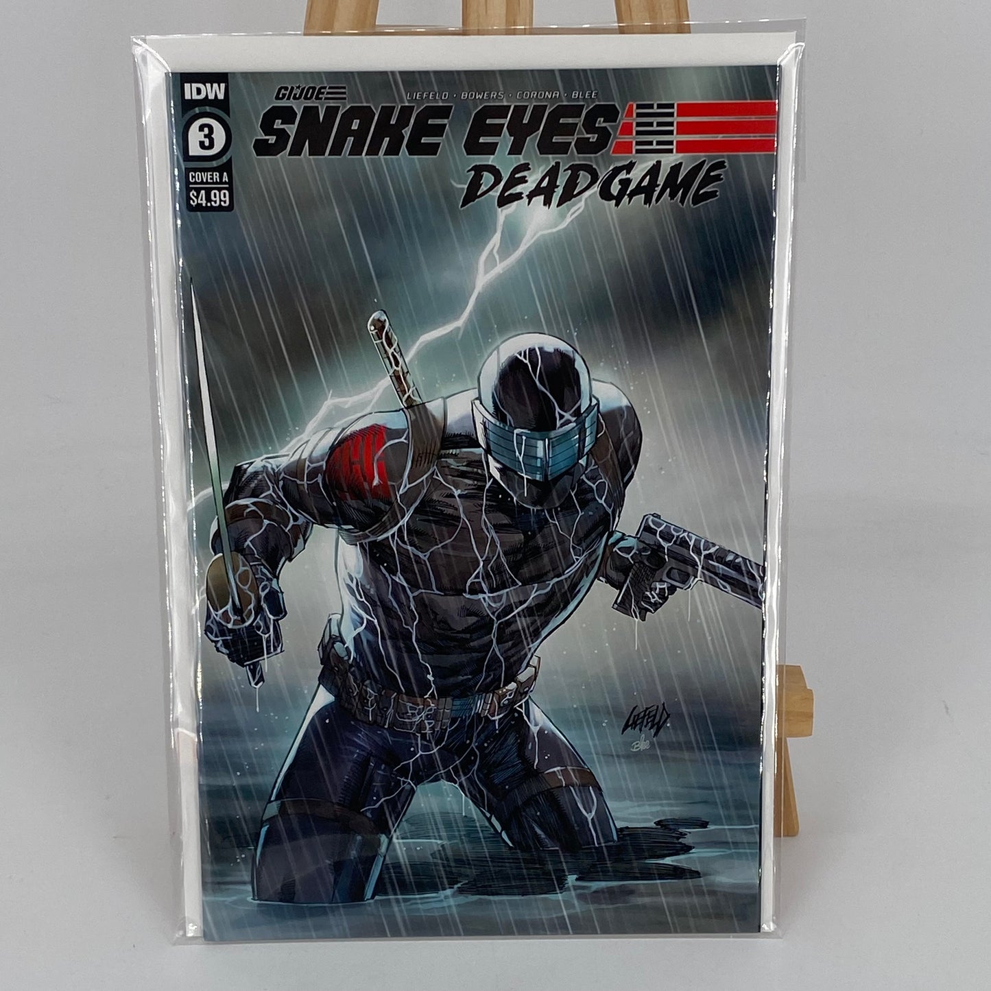 GI Joe Snake Eyes Dead Game Comic Books IDW 1-5 All Cover A & B Complete Run