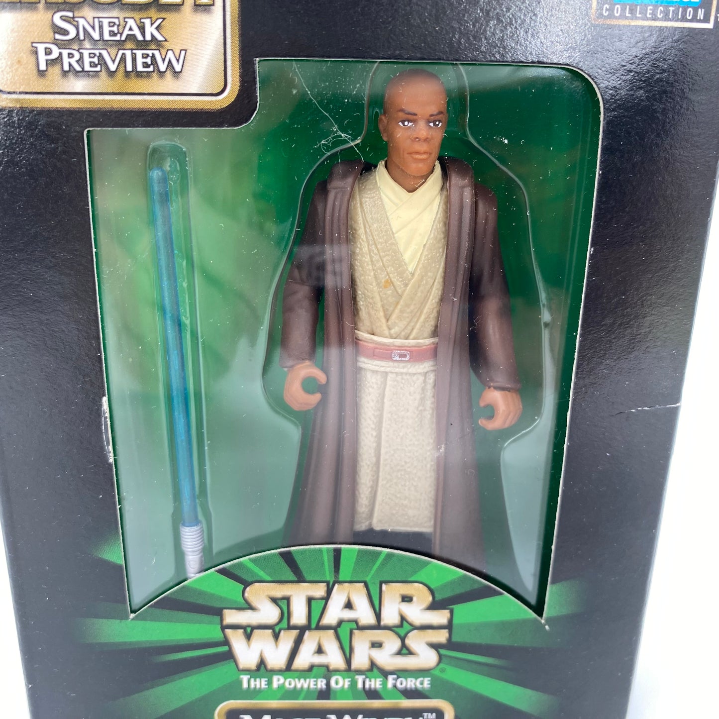 Star Wars Episode 1 Sneak Preview Mace Windu Figure NIB