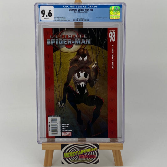 Ultimate Spider-Man #98 Graded 9.6 CGC Marvel Comic Book Slab Clone Saga