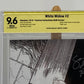 White Widow #2 Graded 9.6 Comic Book CBCS Signed B&W Virgin Cover Sam Se La Rosa