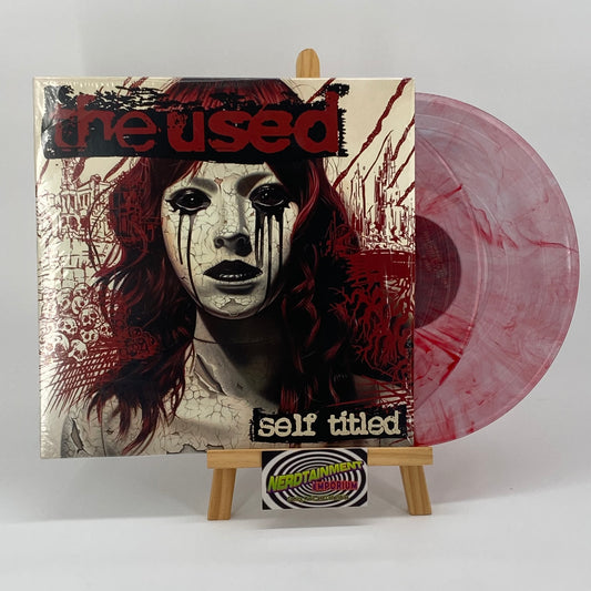 The Used [Self Titled] Bloodshot Vinyl 2-LP New Only 500 Made Corner Bend