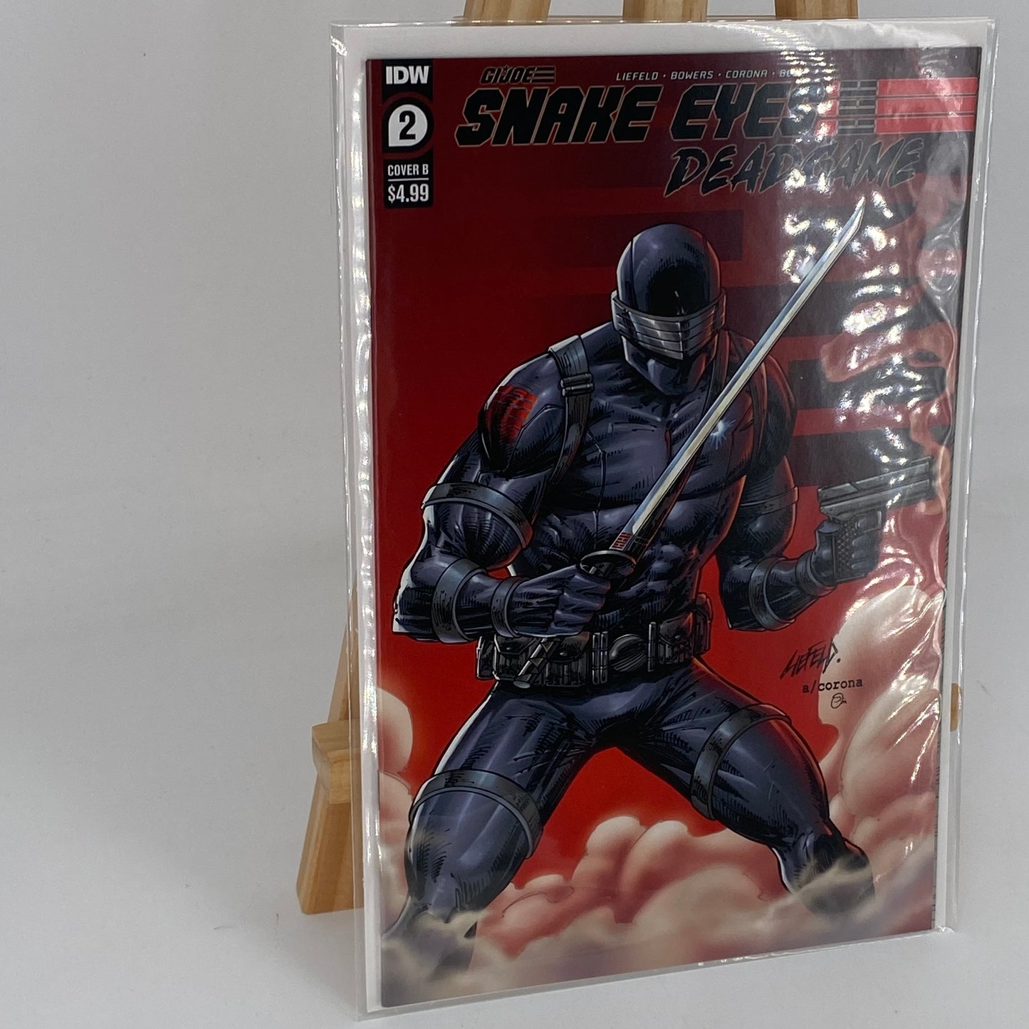 GI Joe Snake Eyes Dead Game Comic Books IDW 1-5 All Cover A & B Complete Run