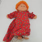 My Dream Baby B. B. Vintage 1980s Yarn, Star Eyes, Freckles, Blinking Eyes Doll