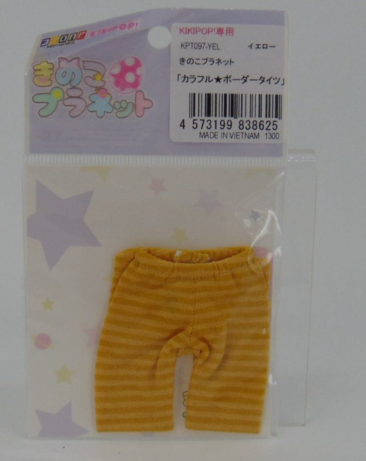 Kikipop! Shorts Yellow Stripes KPT097-YEL