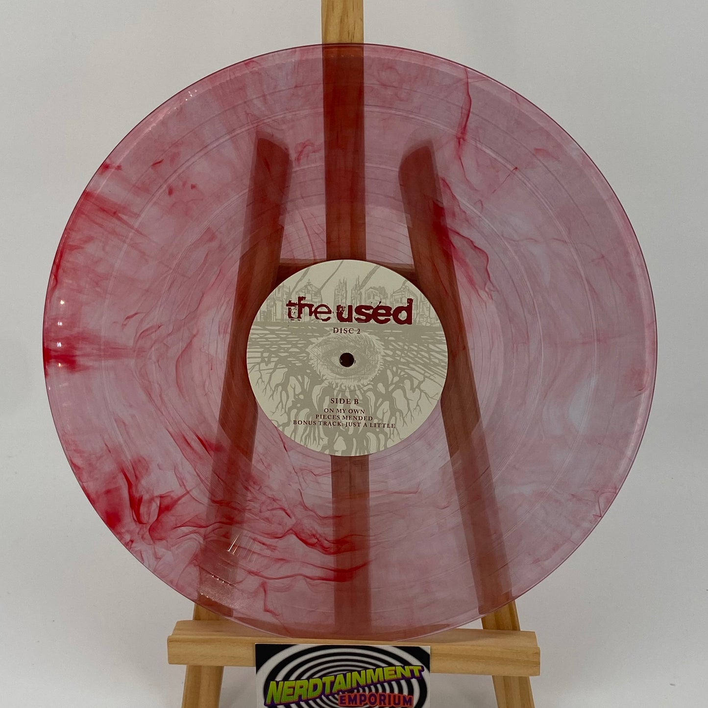 The Used [Self Titled] Bloodshot Vinyl 2-LP New Only 500 Made Corner Bend