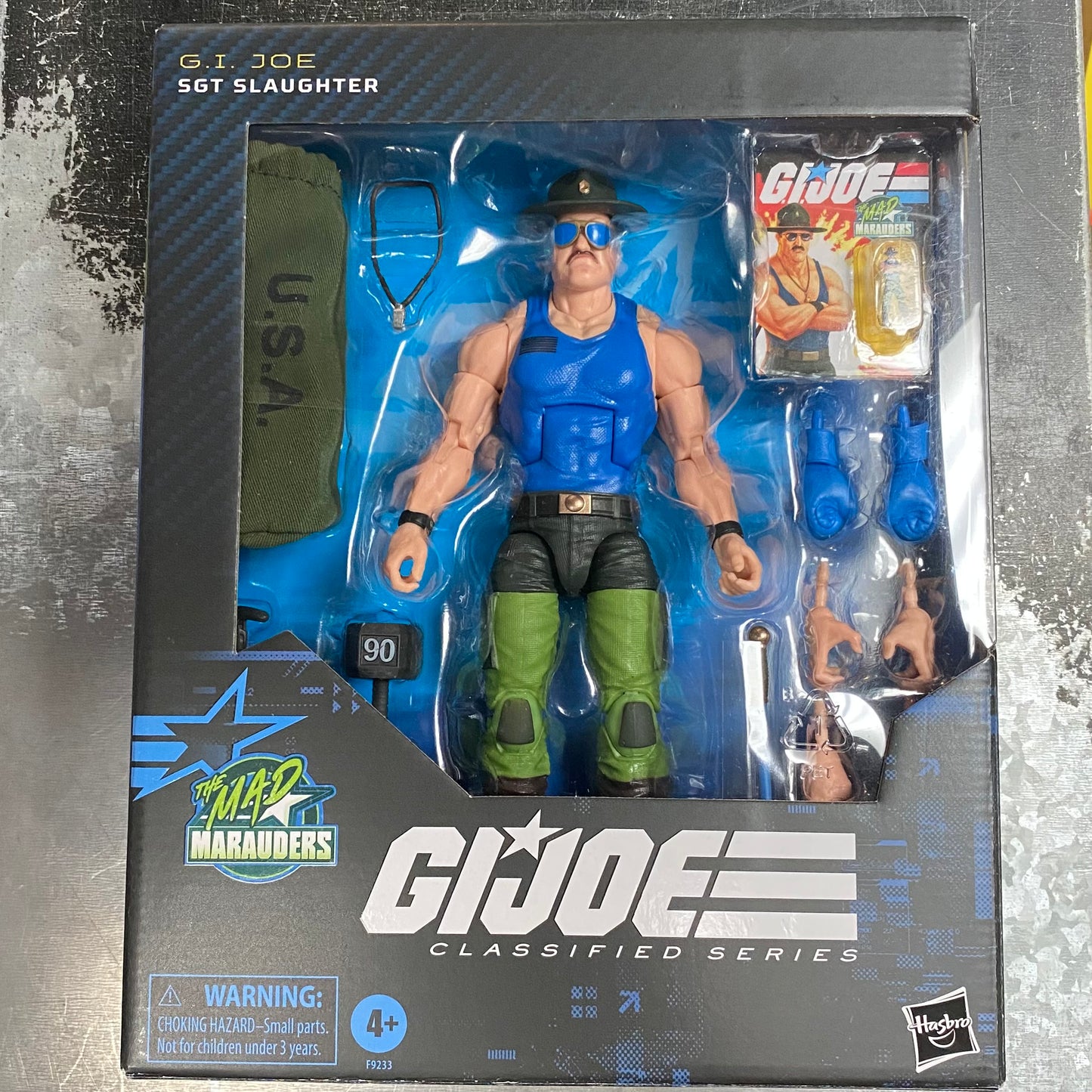 Mad Marauders SGT Slaughter G.I. Joe Classified Series #129, 6 Inch Action Figure