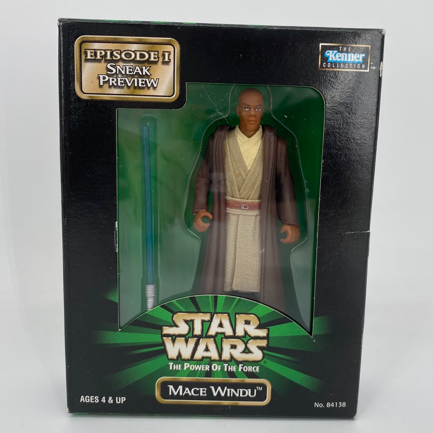 Star Wars Episode 1 Sneak Preview Mace Windu Figure NIB