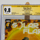 Solar Flare #1 Graded 9.8 CGC Comic Book Scout Comics SIGNED James Haick III