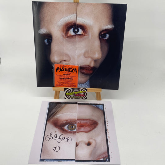 Lady Gaga MAYHEM 146 180g LP with Exclusive Cover, Poster, Track, & Signed Card