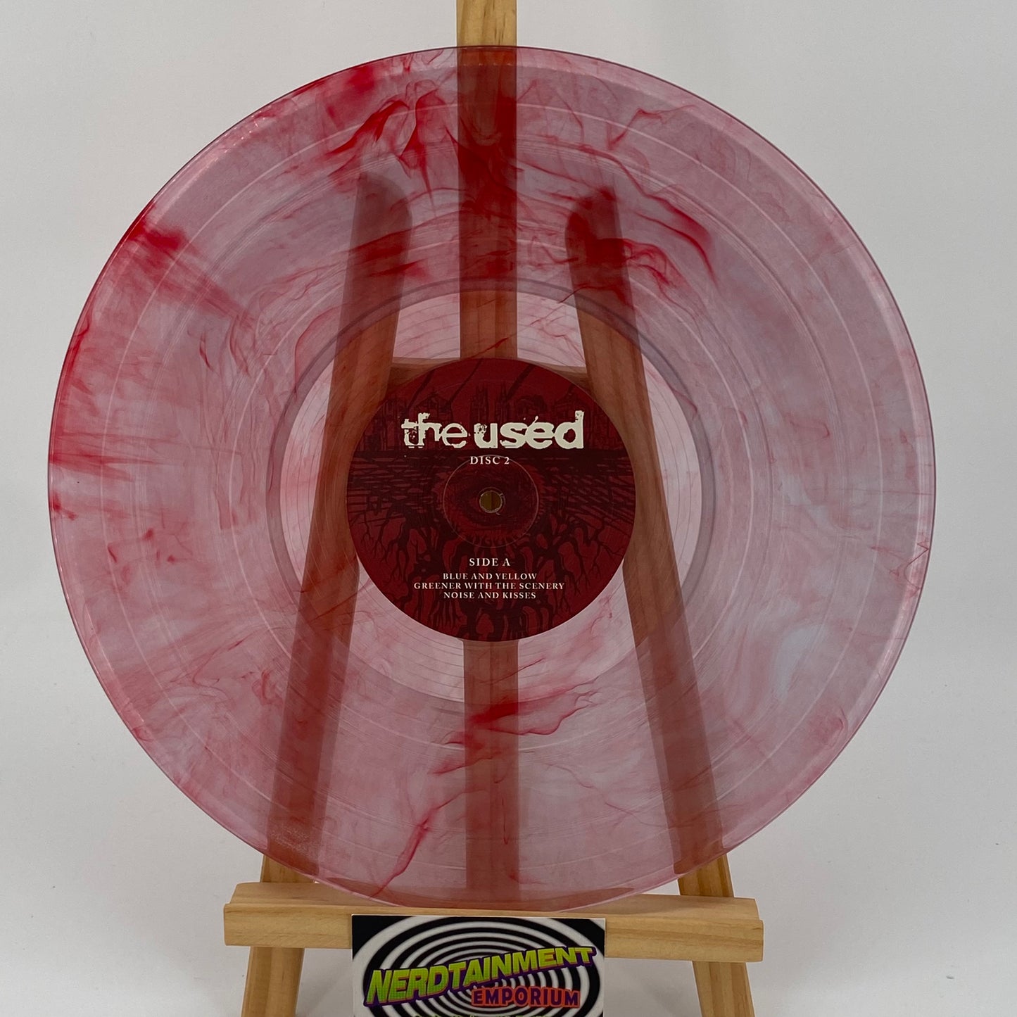 The Used [Self Titled] Bloodshot Vinyl 2-LP New Only 500 Made Corner Bend