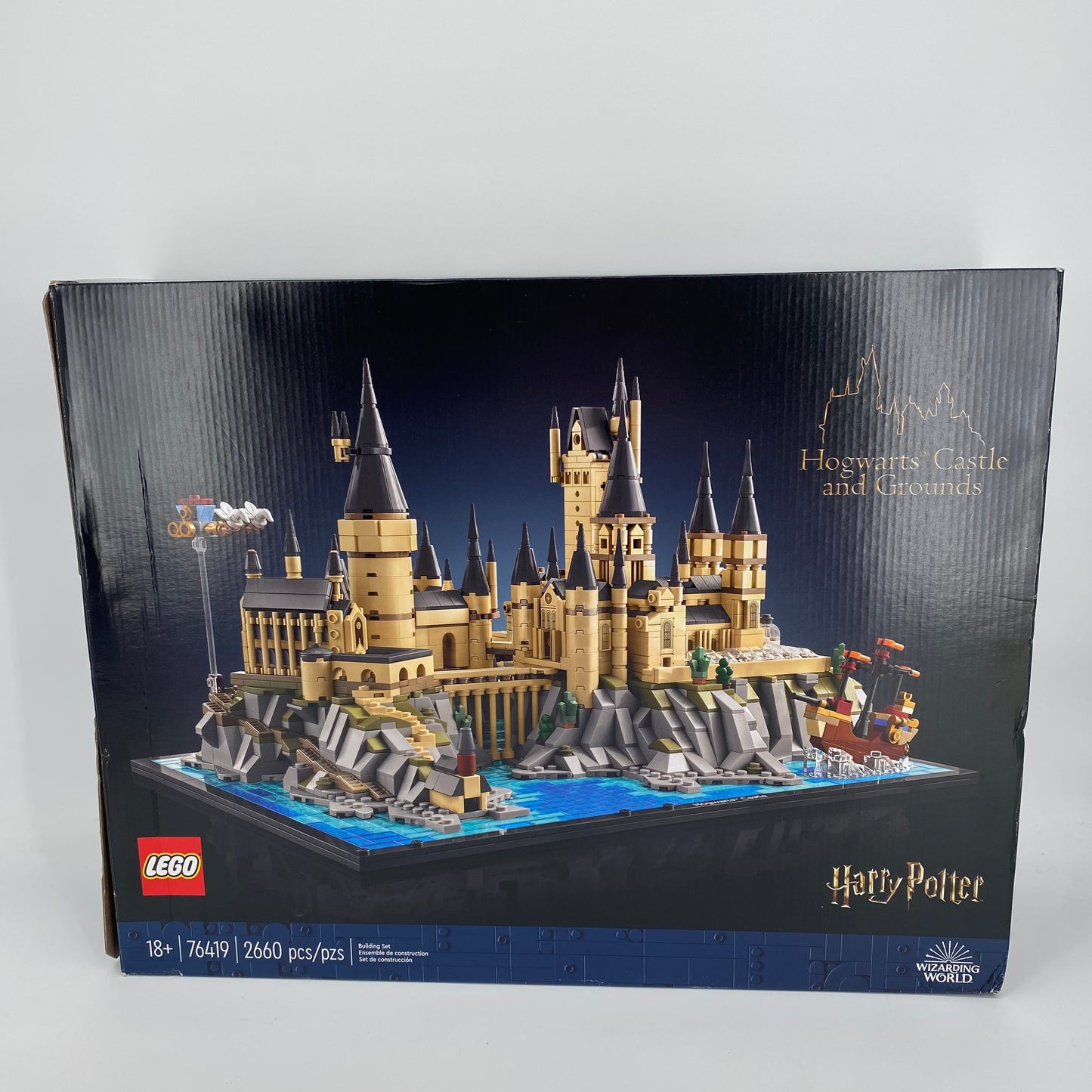 LEGO (76419) Hogwarts Castle & Grounds Harry Potter Complete W/ Manual and Box