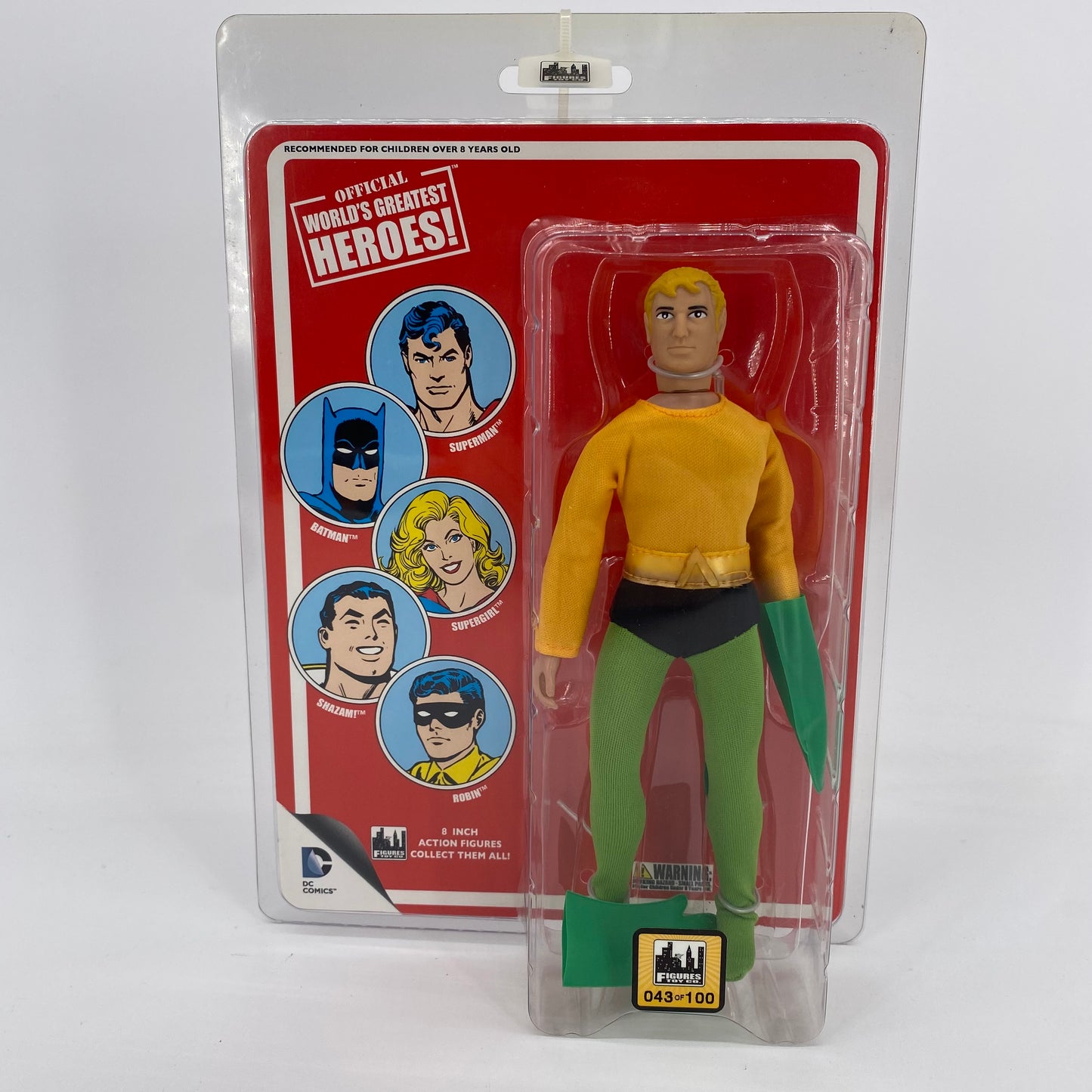 Aquaman Mego Style Figures Toy Company Limited Edition 43 of 100