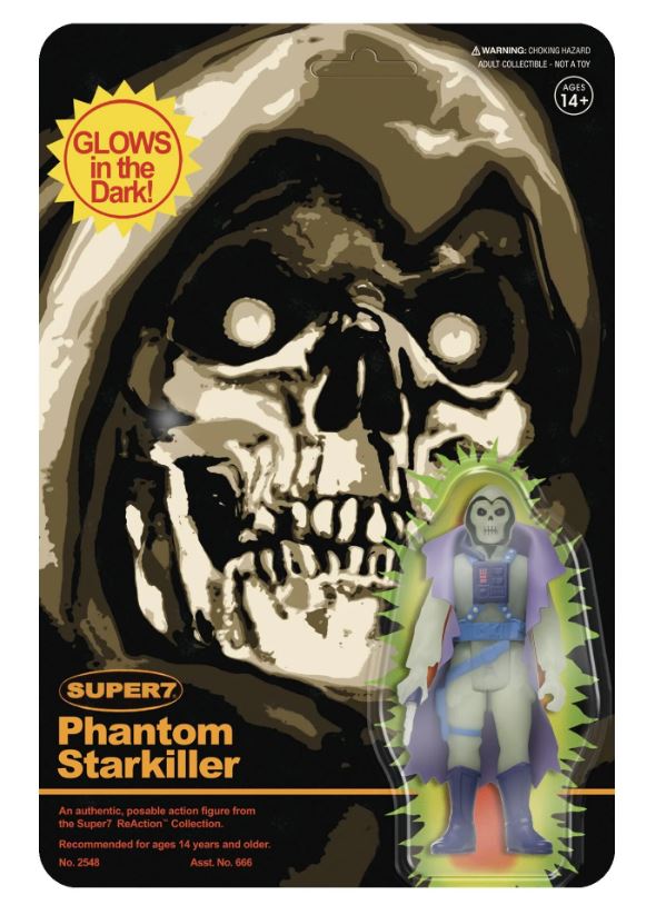 Phantom Starkiller (Monster Glow) Super7 Reaction Glows in the Dark Figure