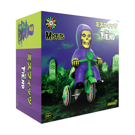 Super7 Misfits Super Cycles - Fiend (Purple w/ Green Trike) Action Figure NIB Danzig