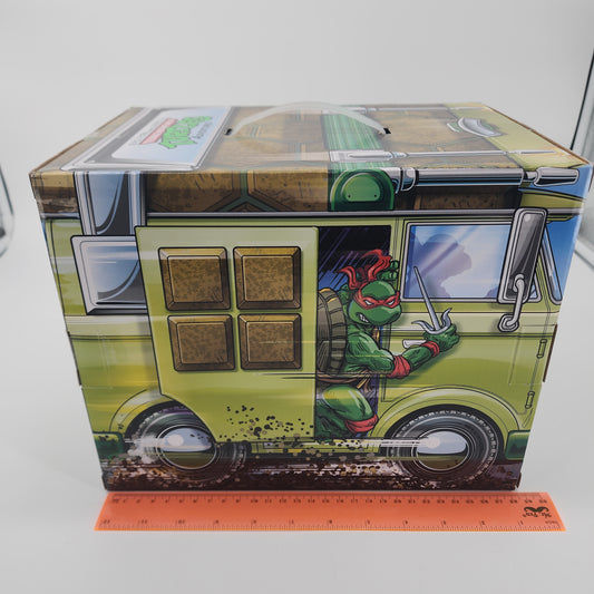 TMNT Box ONLY Leo Driver Teenage Mutant Ninja Turtles Van NO FIGURES Playmates