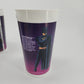 Batman Movie Taco Bell Cup 1989 Complete Set Of 4  Batmobile Batwing Gotham City Complete
