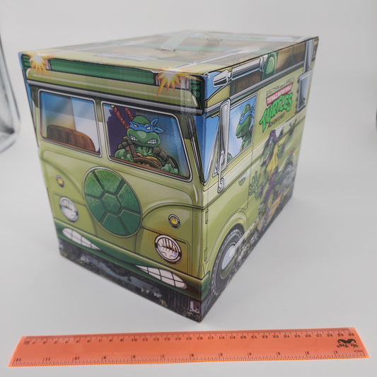 TMNT Box ONLY Leo Driver Teenage Mutant Ninja Turtles Van NO FIGURES Playmates