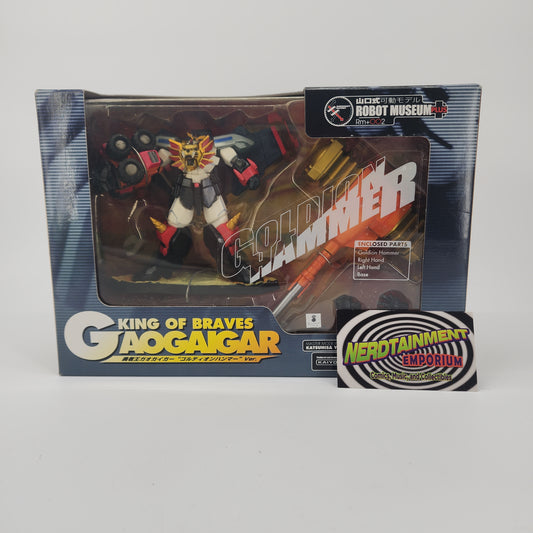 The King of Braves Gaogaigar Robot Museum Plus OPEN BOX New Xebec Toys
