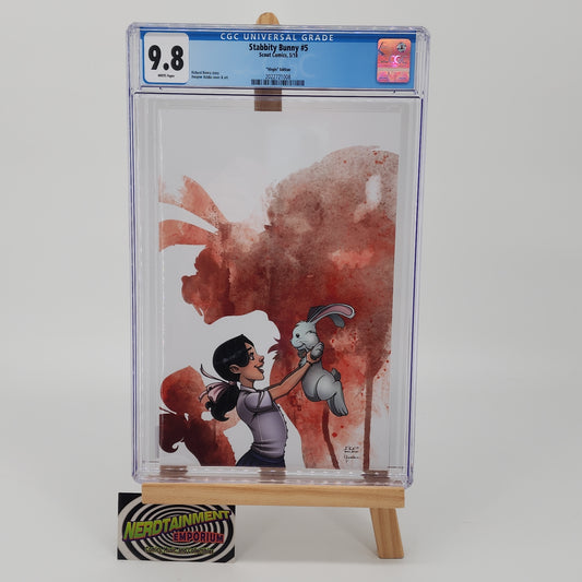 Stabbity Bunny #5 Graded 9.8 CGC Slab Scout Comics Book Virgin Cover